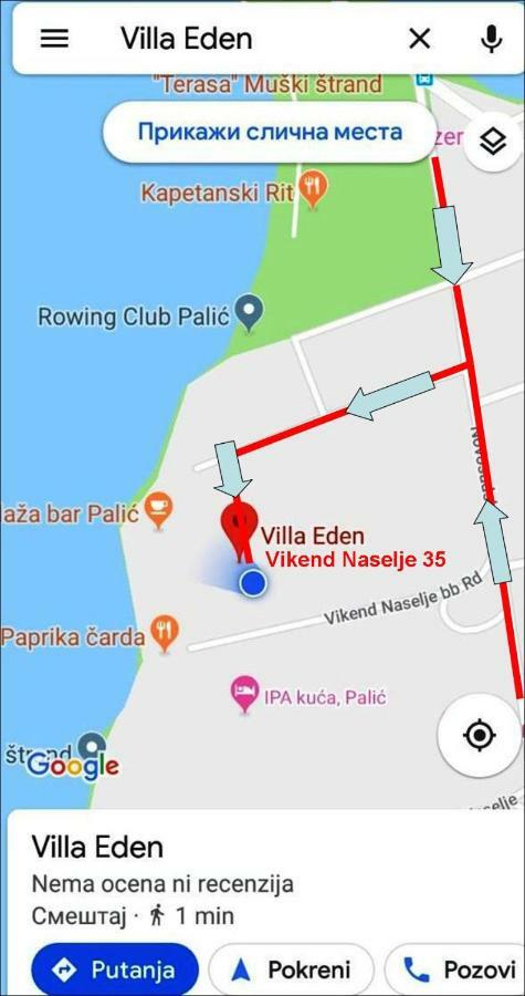 Vila Eden Palic Exterior photo